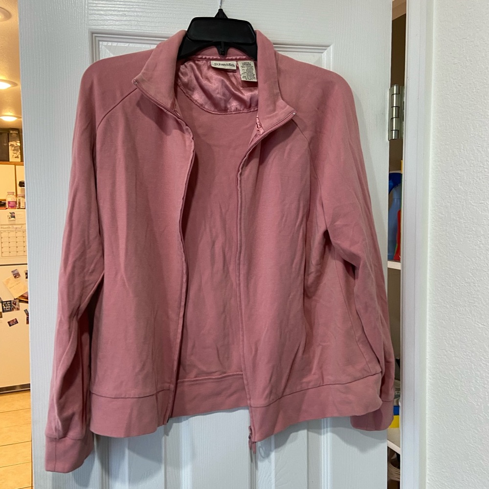 Zip-Up Pink Jacket